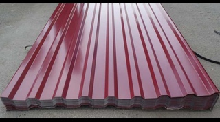 Профлист Н57 0.9 мм RAL 3005 Красное Вино