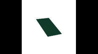 Профлист МП20 1 мм RAL 6005 Зеленый Мох