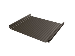 Фальцевая кровля Кликфальц Pro Gofr Grand Line 0,5 Satin Matt RR 32 Темно-Коричневый 0 - в «Монолит-Металлопрокат».