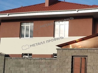 Металлочерепица Металл-Профиль Трамонтана-XL 0,5 PURMAN® RR 32 Темно-коричневый 3 - в «Монолит-Металлопрокат».