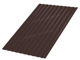 Профлист Металл Профиль C8 0.5 PURETAN® RR 32 Темно-коричневый A 0 - в «Монолит-Металлопрокат».